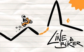 Line Biker game cover