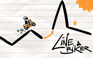 Line Biker game cover