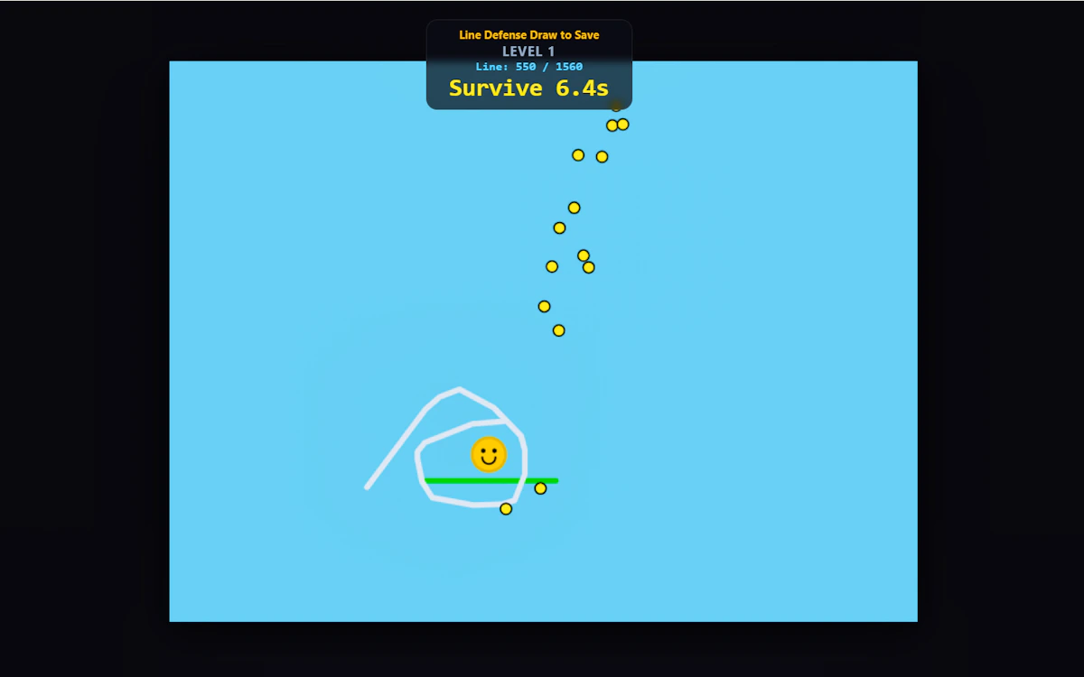 Line Defense Draw To Save 🕹️ Play Now on GamePix