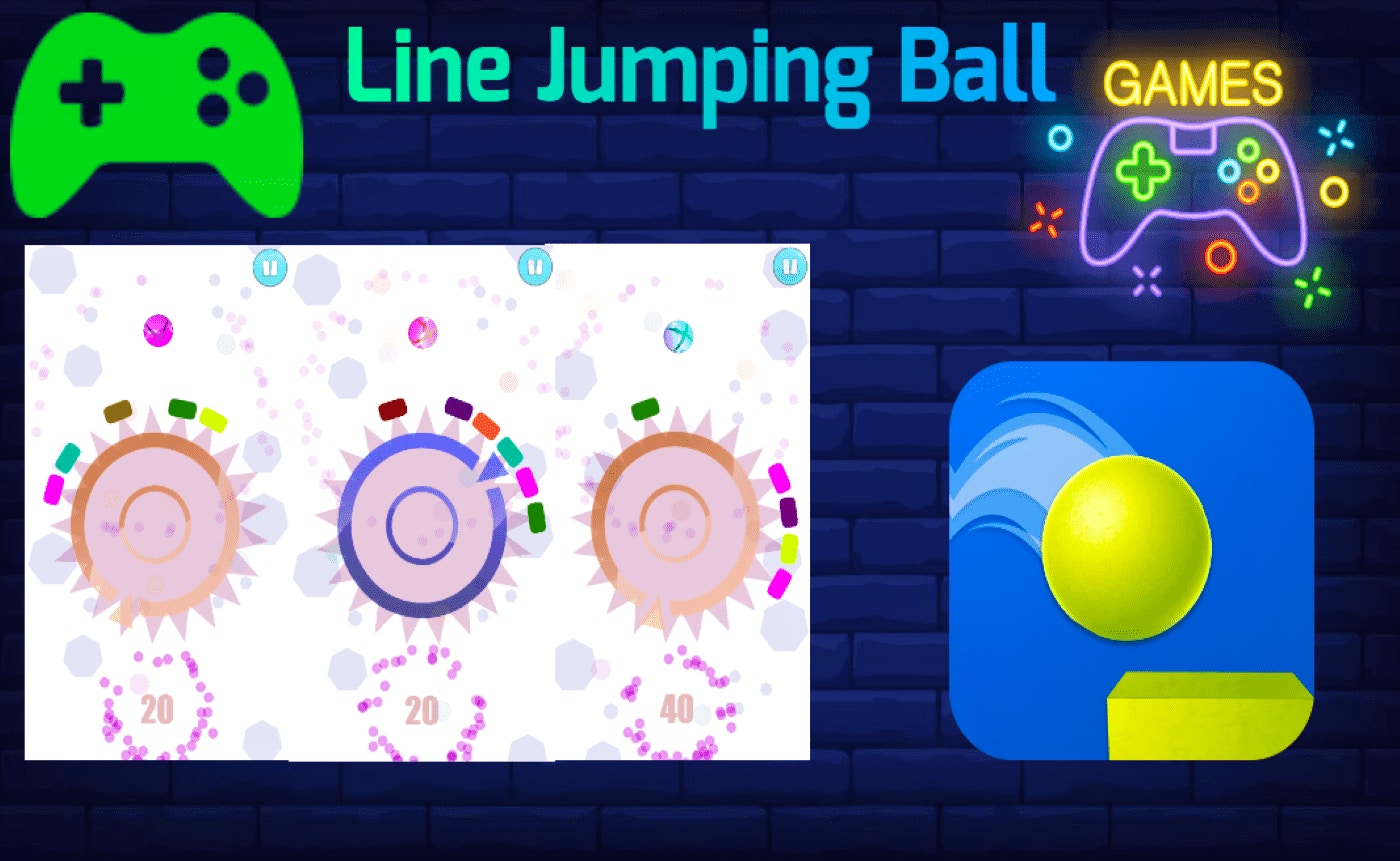 Line Jumping Ball