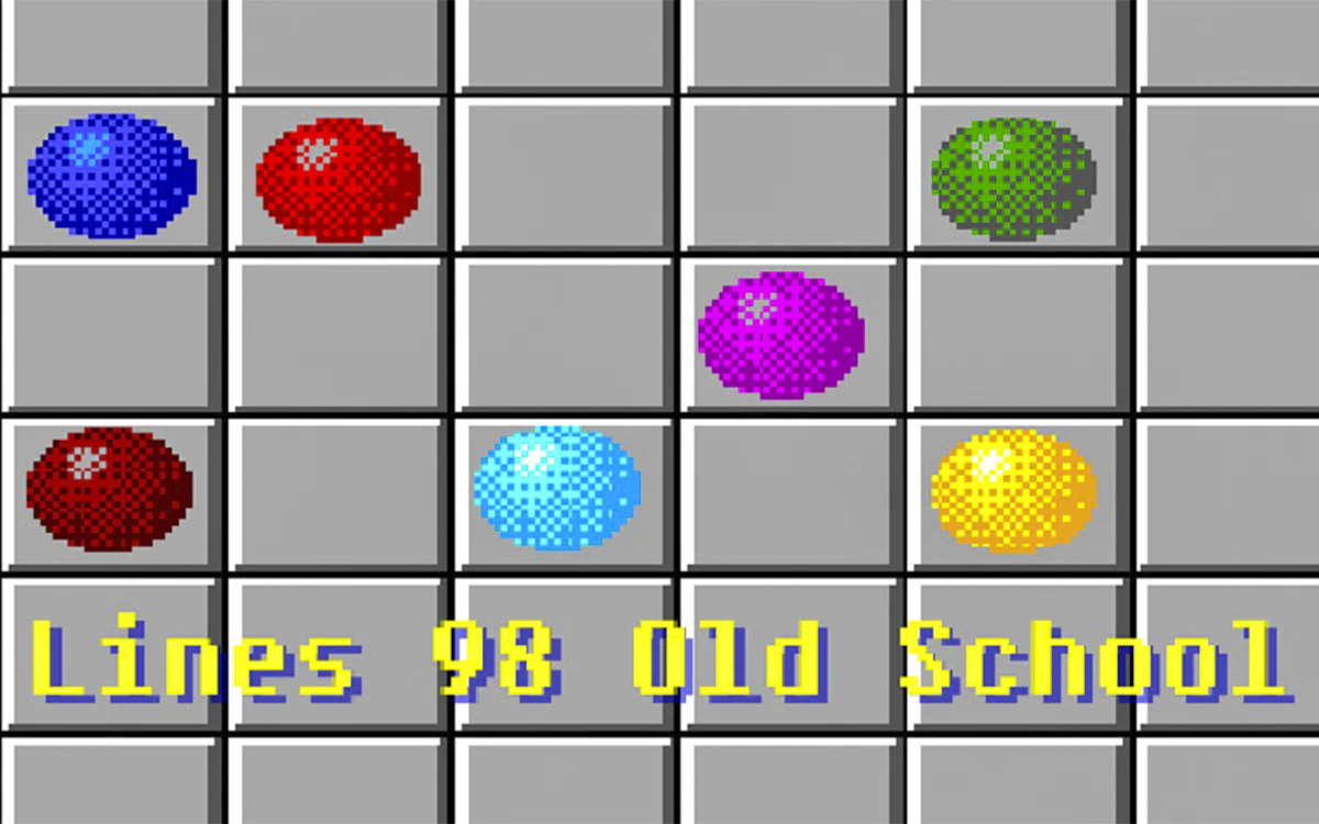 Play Lines 98 Old School — free online Puzzle game