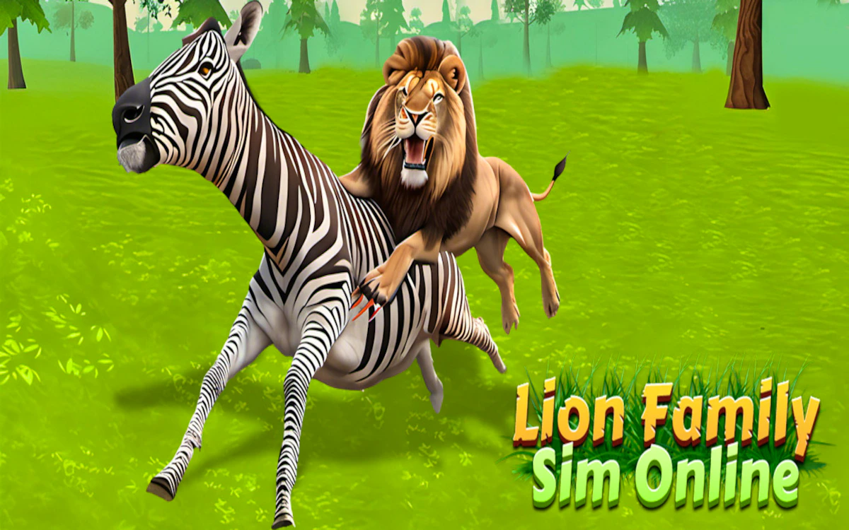 Play Lion Family Sim Online — free online Hunting game