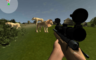 Lion Hunting 3d game cover