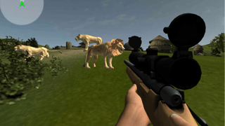Lion Hunting 3d game cover