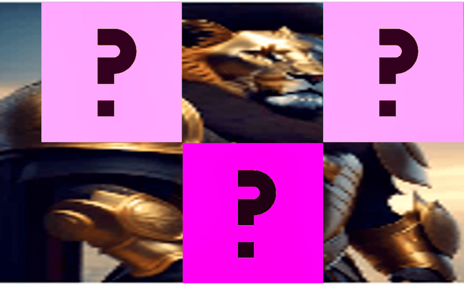 Lion tamer Memory Match — free online thinky game on Glaze Games