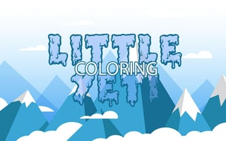 Little Coloring Yeti game cover