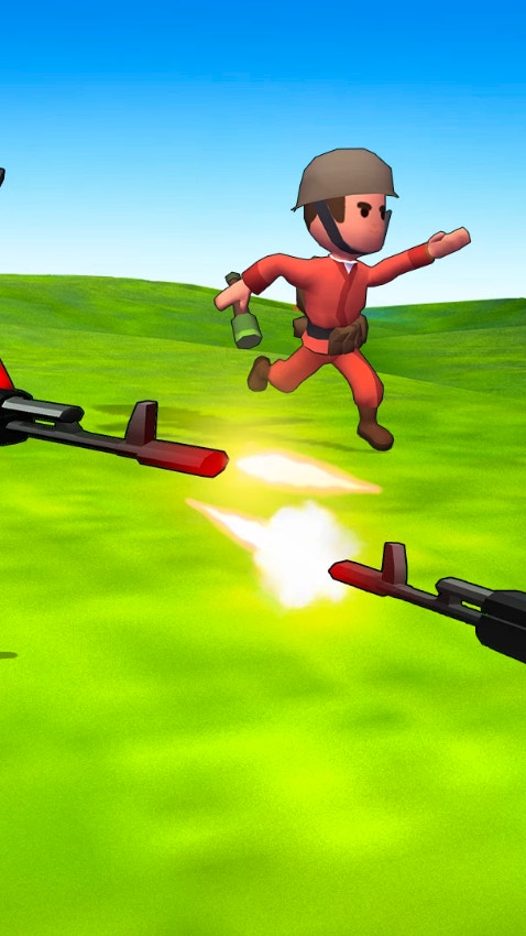 Little Commander - Red vs Blue