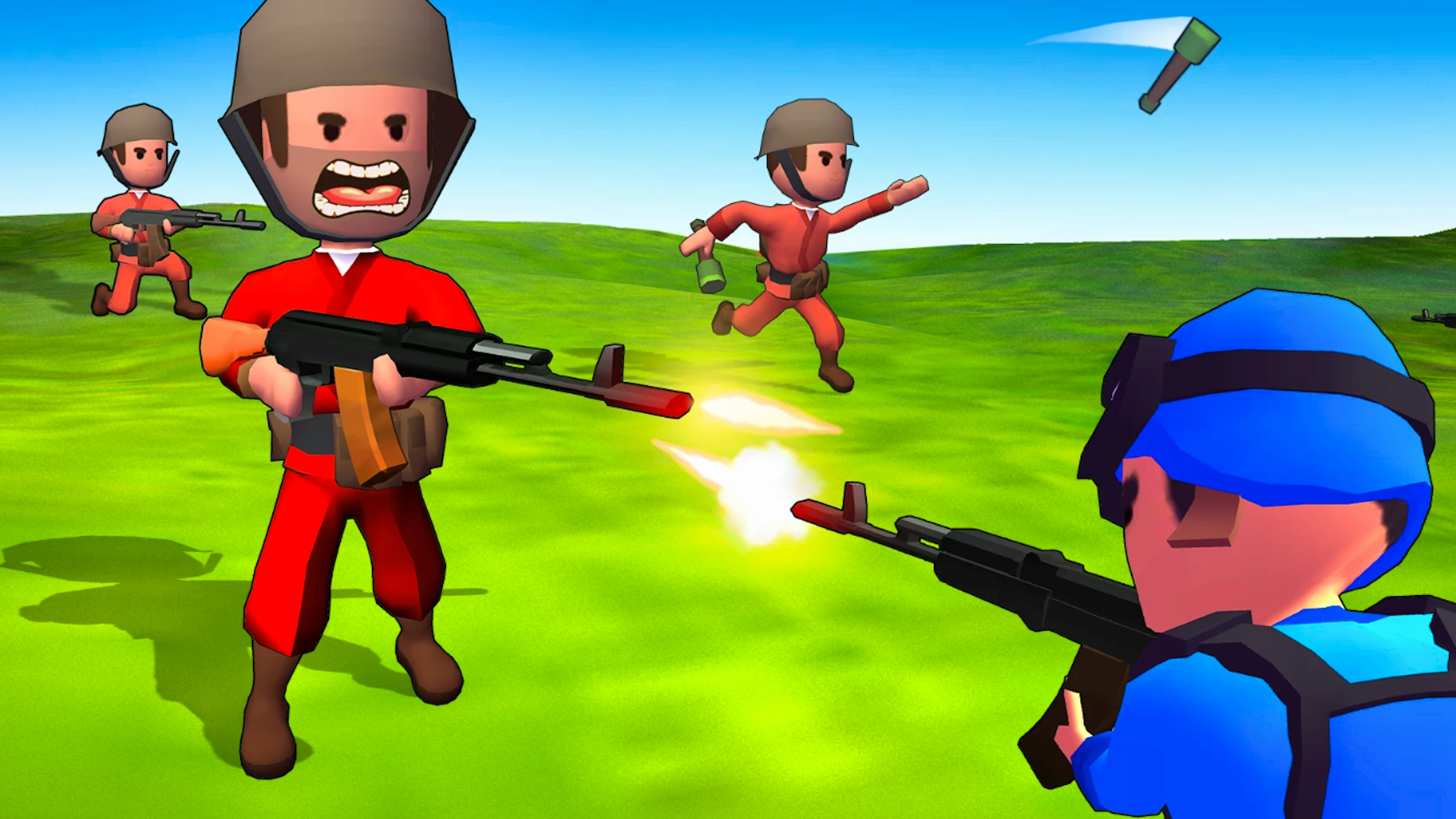 Little Commander - Red vs Blue