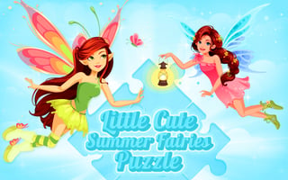 Little Cute Summer Fairies Puzzle game cover