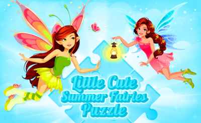 Little Cute Summer Fairies Puzzle cover art