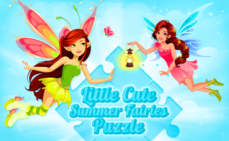 Little Cute Summer Fairies Puzzle