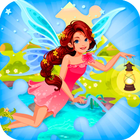 Little Cute Summer Fairies Puzzle game thumbnail