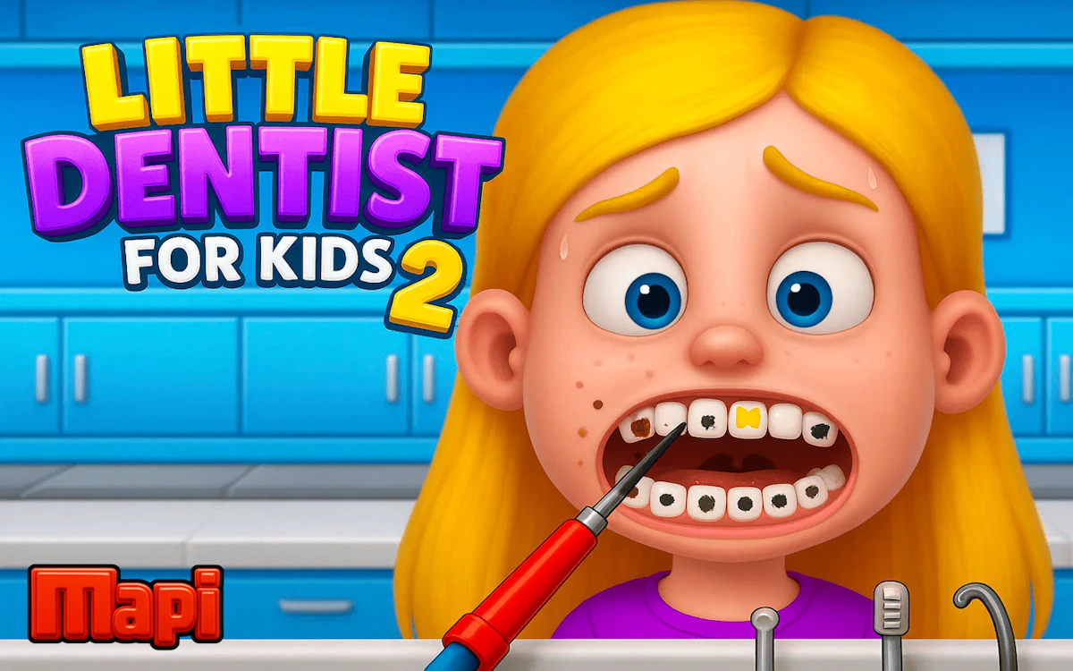 Play Little Dentist for Kids 2 — free online Surgery game