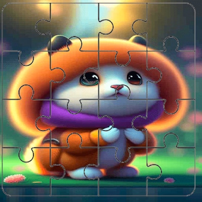 Little Kurama Sliding Image Adventure By Gamepix