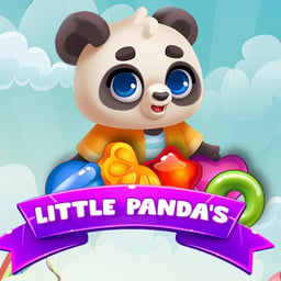 Little Panda Match 3 Online puzzle Games on taptohit.com