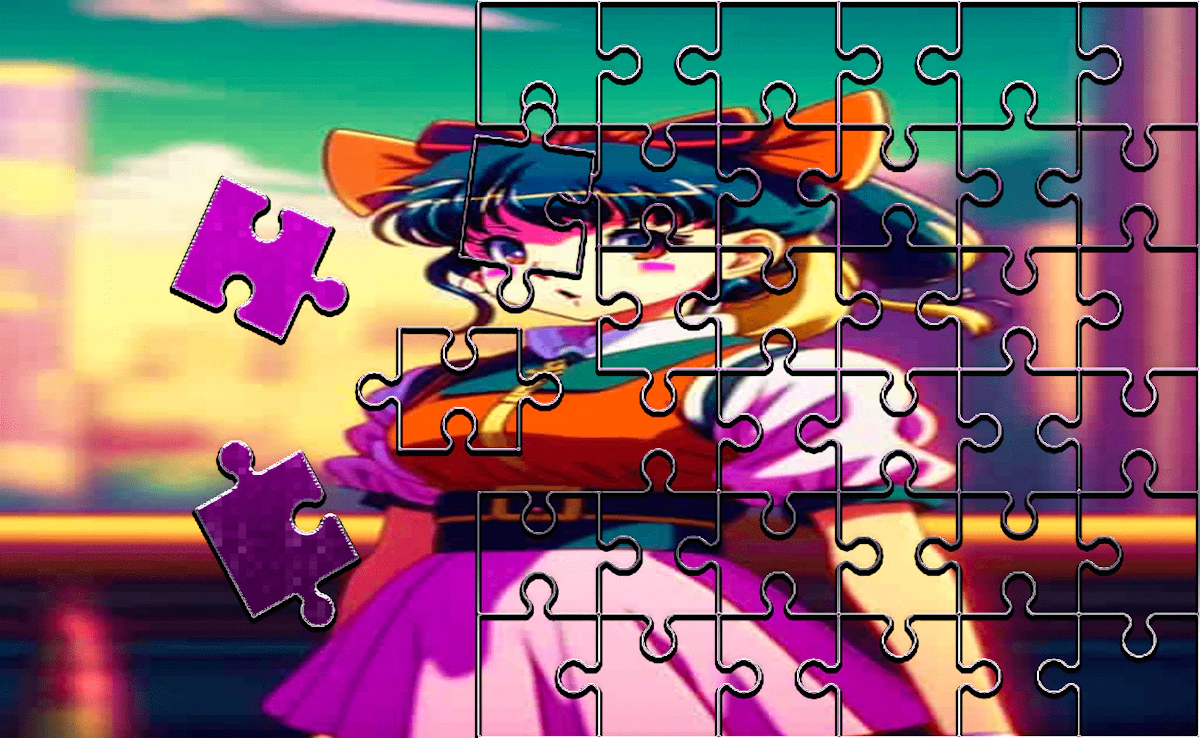 Play Little Sailor Chibi Moon Puzzle quest — free online Puzzle game