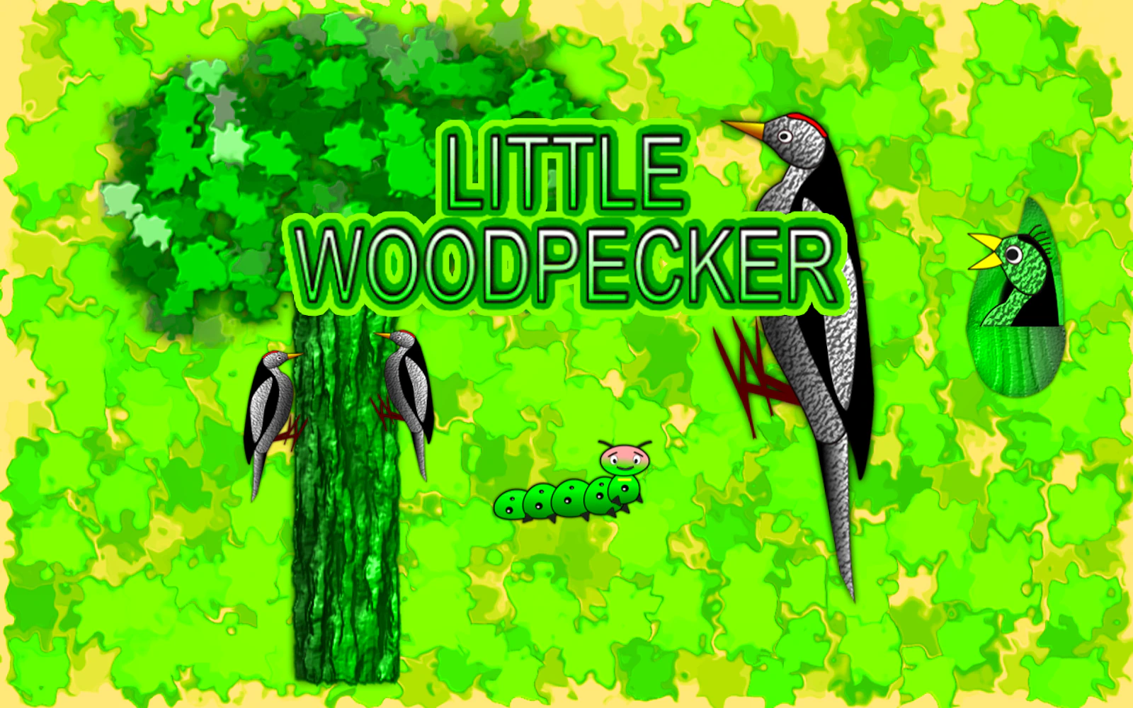 Little Woodpecker — free online action game on Glaze Games
