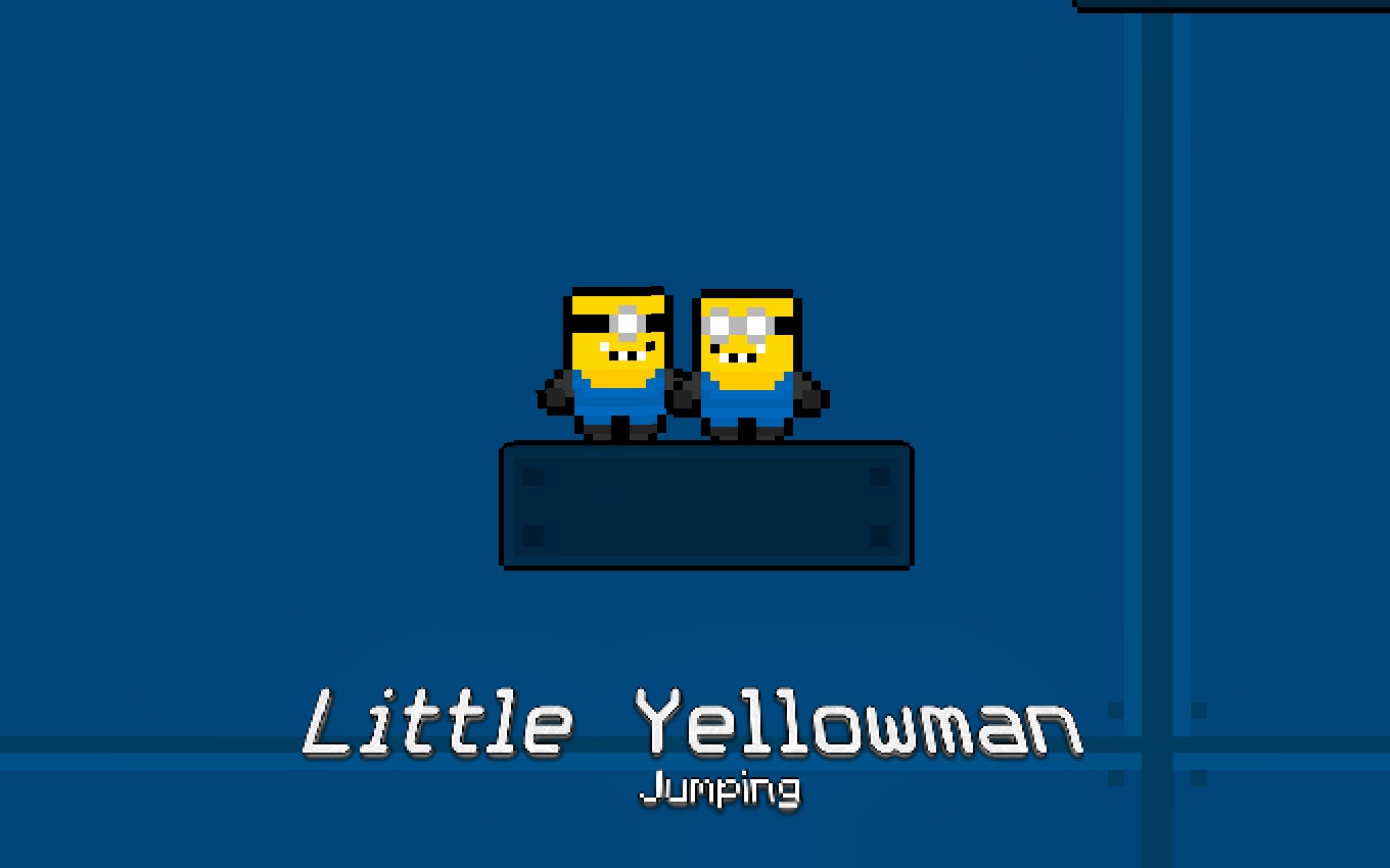 Little Yellowman Jumping