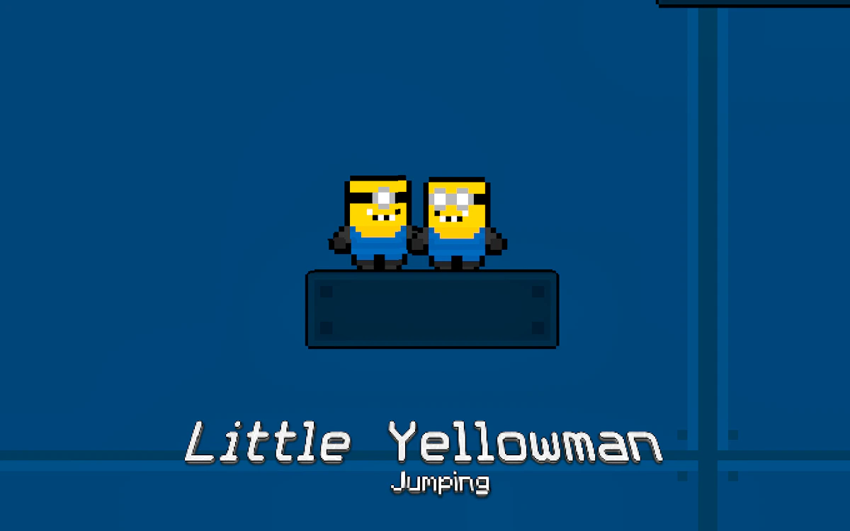 Play Little Yellowman Jumping — free online Two Player game