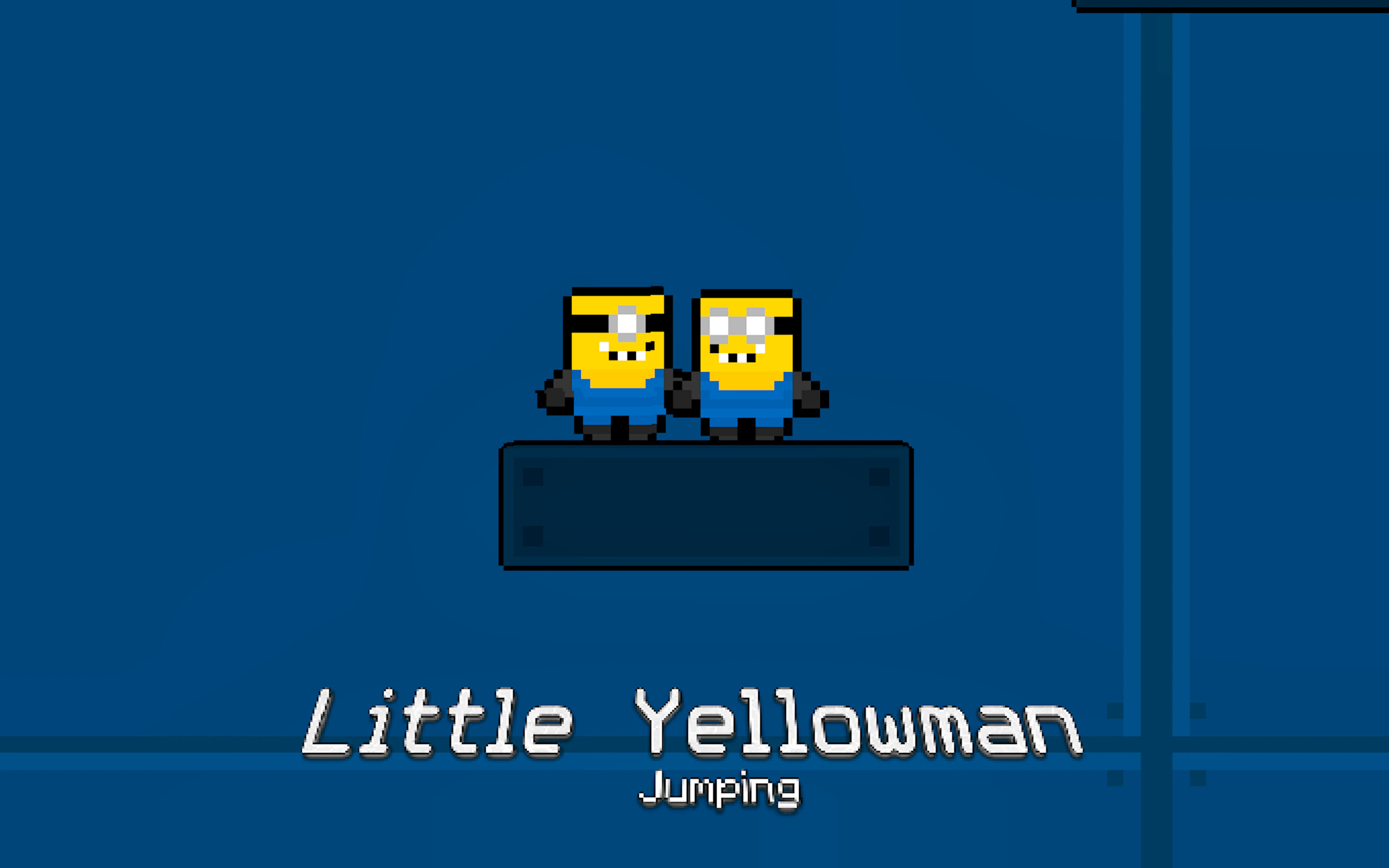 Little Yellowman Jumping