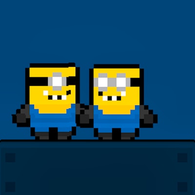 Little Yellowman Jumping By Gamepix