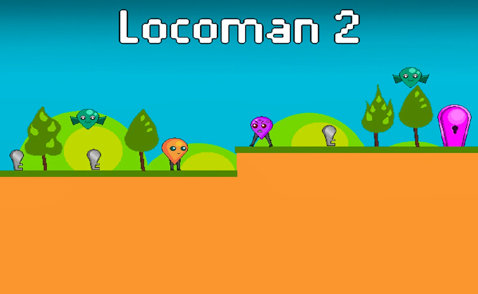 Locoman 2 — free online action game on Glaze Games
