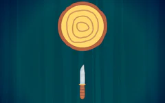 Log and Knife 2D