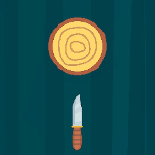 Log and Knife 2D