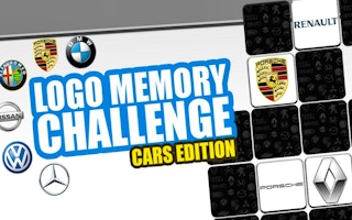 Logo Memory Challenge - Cars Edition