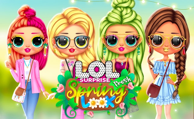 LOL Surprise Fresh Spring Look game cover