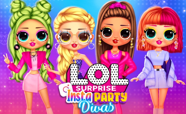 LOL Surprise Insta Party Divas game cover