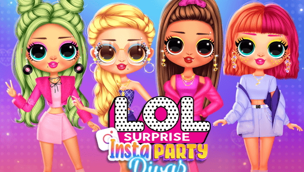 Lol Surprise Insta Party Divas 🕹️ Play Now on GamePix