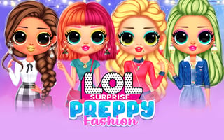 Lol Surprise Preppy Fashion game cover