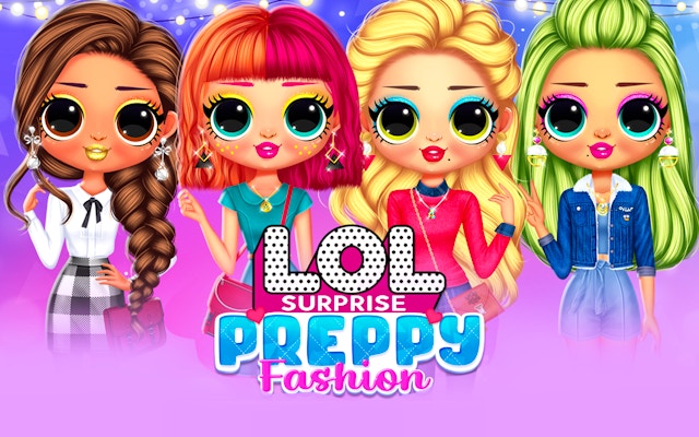 LOL Surprise Preppy Fashion game cover