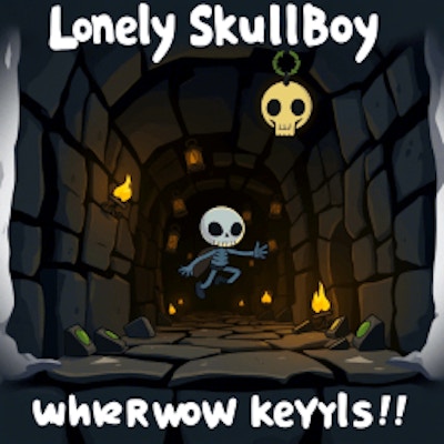 Lonely Skullboy By Gamepix