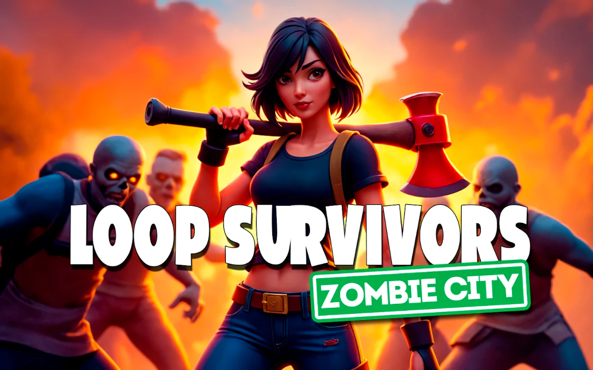 Play Loop Survivors Zombie City — free online Simulation game