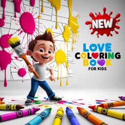 Love Coloring Book for Kids