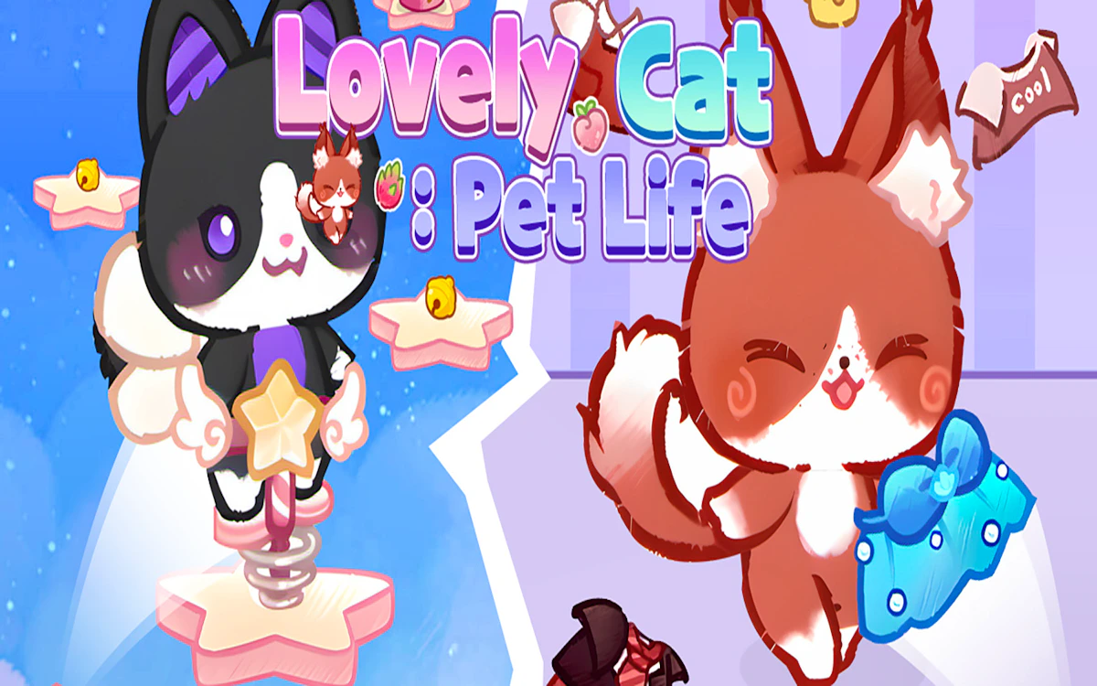 Play Lovely Cat Pet Life — free online Simulation game