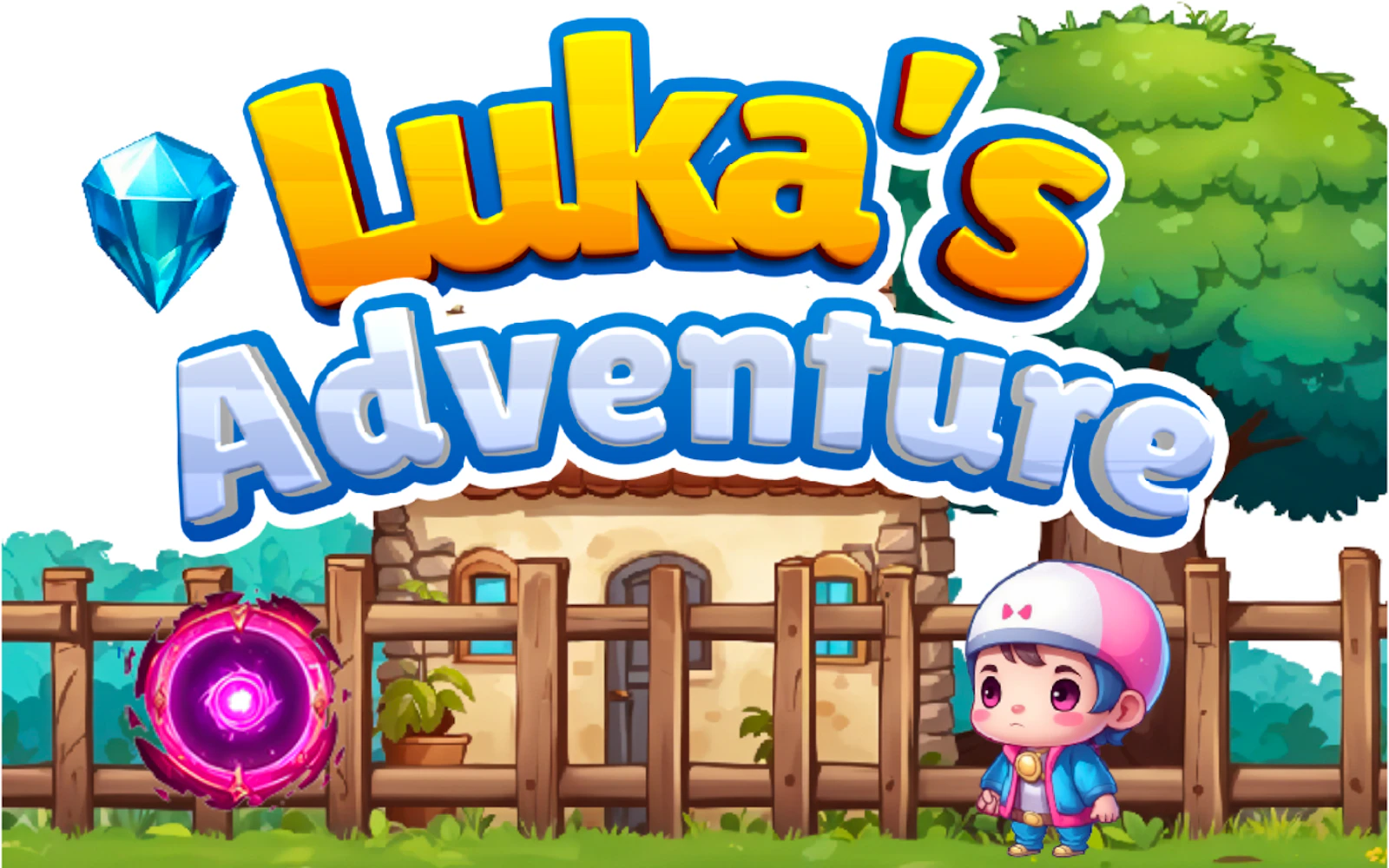 Luka's Adventure — free online arcade game on Glaze Games