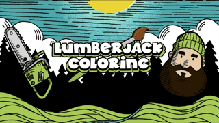 Lumberjack Coloring game cover