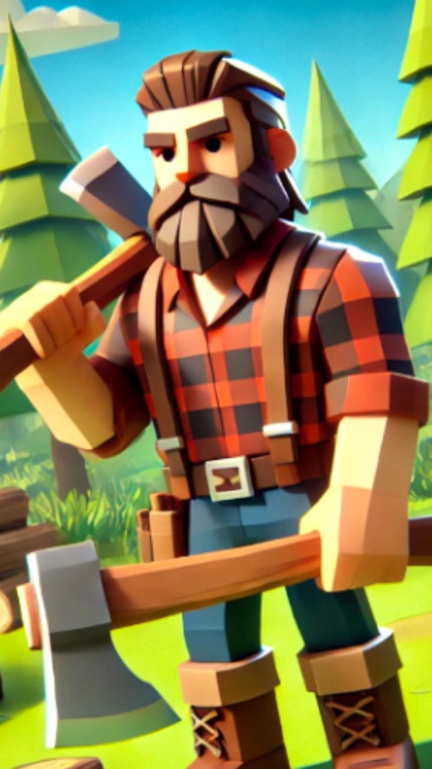 Lumberjack Idle