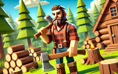 Lumberjack Idle game