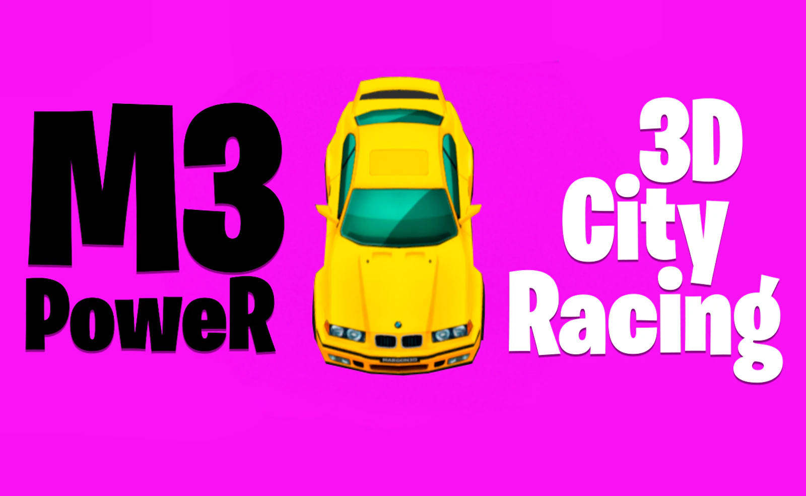M3 Power 3D City Racing — free online sports game on Glaze Games