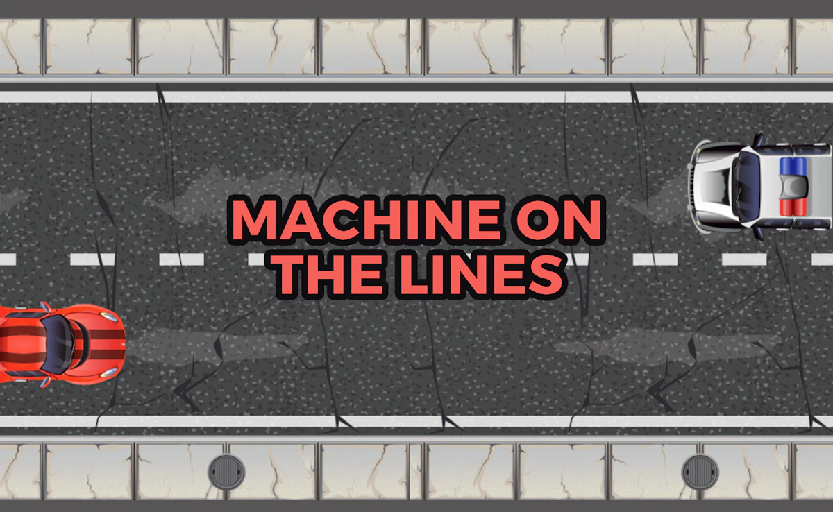 Play Machine on the Lines — free online Racing game