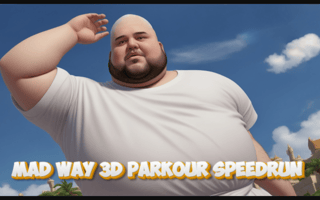 Mad Way 3d Parkour Speedrun game cover