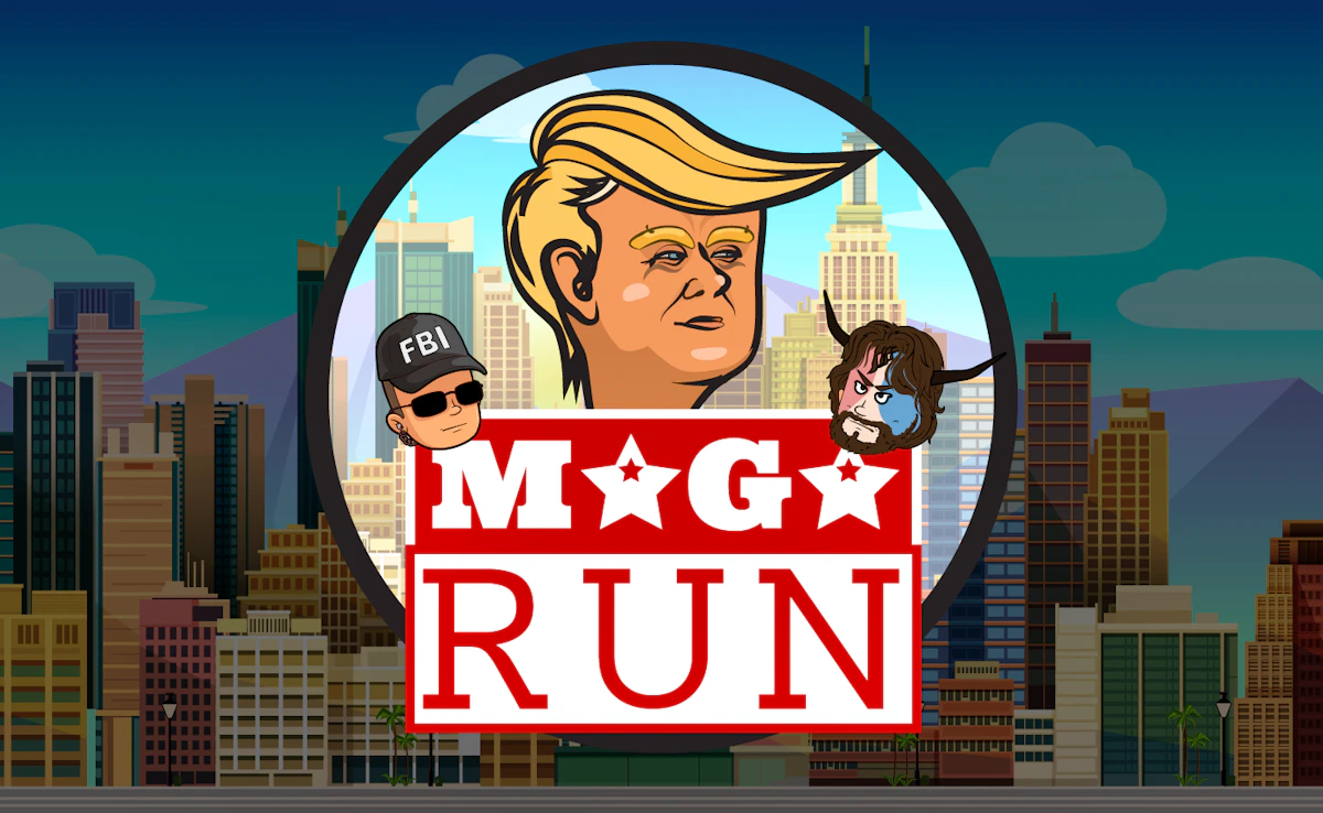 Play MAGA run — free online Fun game