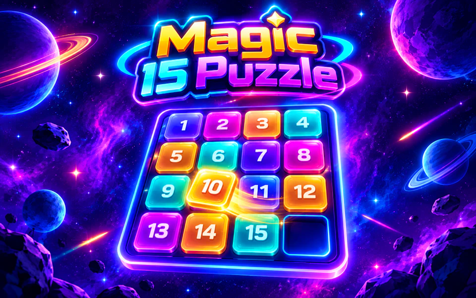 Magic 15 Puzzle game thumbnail
