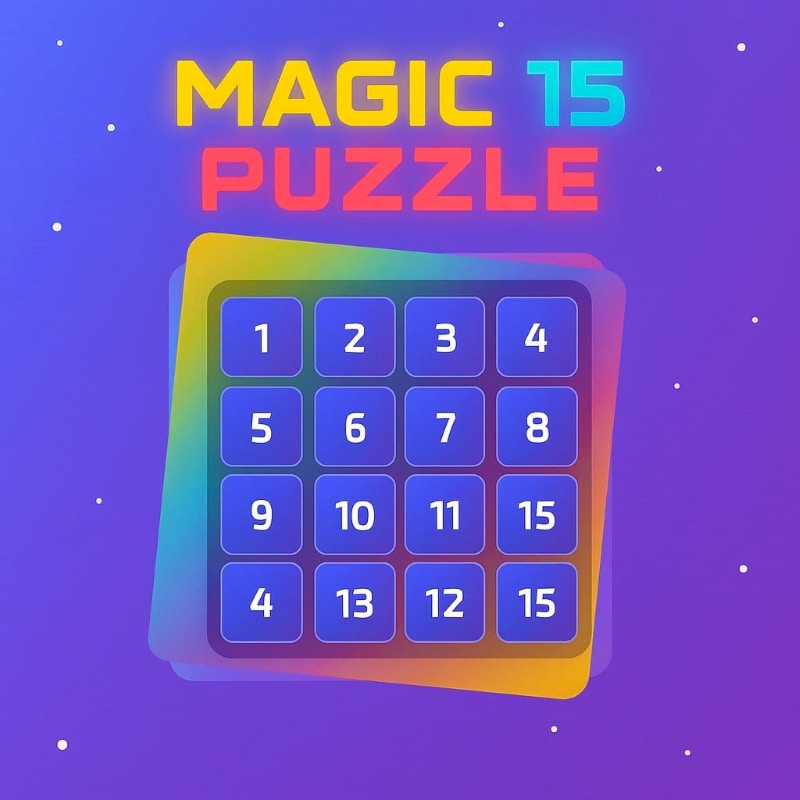 Magic 15 Puzzle thumbnail