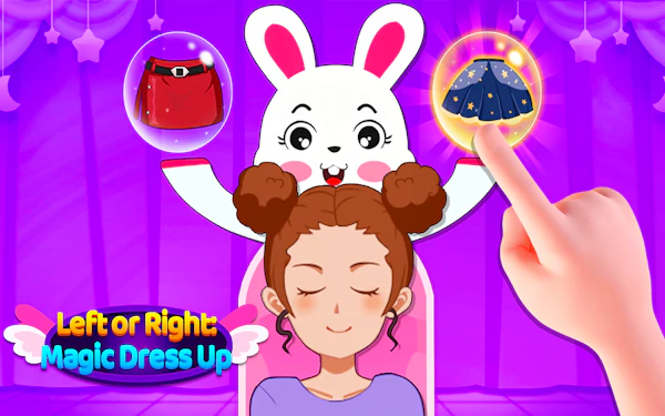 Left or Right: Magic Dress Up