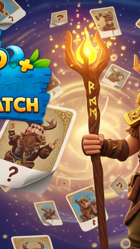 Magic Druid Memory Match